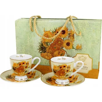 Porcelánový Šálek Duo Van Gogh 90 ml 2 ks