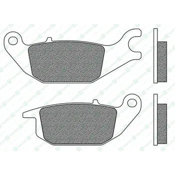 Brzdové destičky, NEWFREN (směs ROAD TOURING ORGANIC) 2 ks v balení NEWFREN M502-893