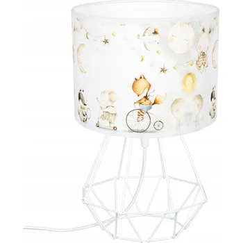 Lampička Dětská stolní lampa CYRK 2 CIRCUS 2 bílá 1 x E27 0914