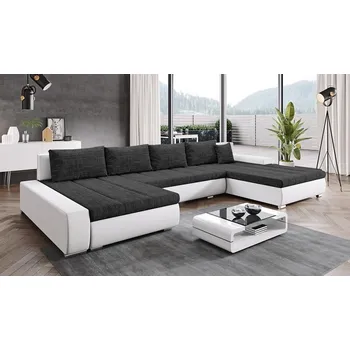 Sedací souprava Rozkládací sedací souprava do U SAPENZIE M120/BE06 s úložným prostorem, pravá