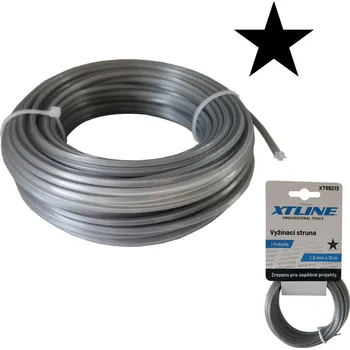 Struna do sekačky Vyžínací struna hvězda | 1,3 mm / 15 m