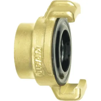 Závitová spojka Geka mosaz, vnitřní závit 1 1/4"