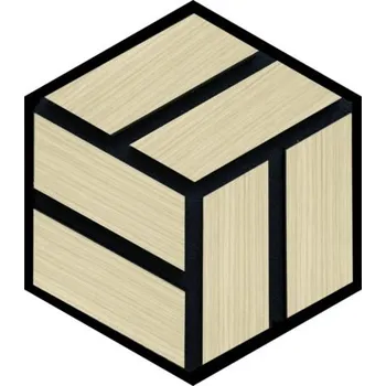 akustický panel Akustický panel HEXAGON 19x300x260 mm dub dýhovaný