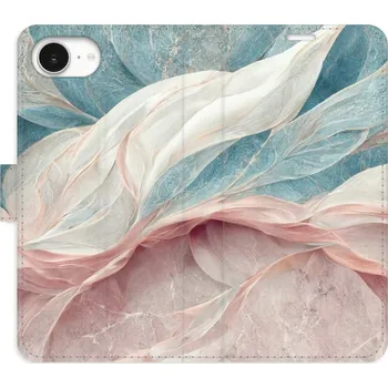 Pouzdro na mobilní telefon Flipové pouzdro iSaprio - Old Leaves 03 - iPhone 16e