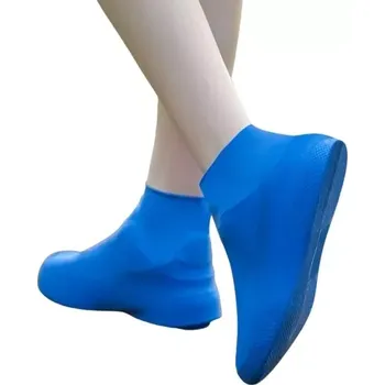 turistický návlek Ochranné pláštěnky na boty, 34-40 modré, návleky na boty do deště (NVL34BU)