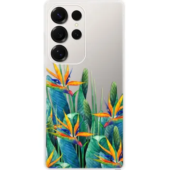 Pouzdro na mobilní telefon Odolné silikonové pouzdro iSaprio - Exotic Flowers - Samsung Galaxy S25 Ultra