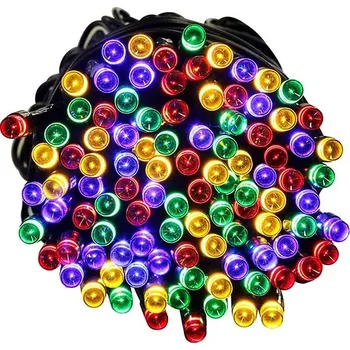 Vánoce senzanakupy vánoční řetěz 5 m barevný