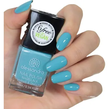 Lak na nehty Alessandro Klasický lak na nehty BALTIC BLUE 10 ml