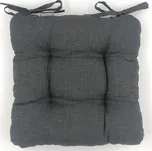 BYTEMA Sedáky na židle EDGAR antracit 850 38 x 38 cm