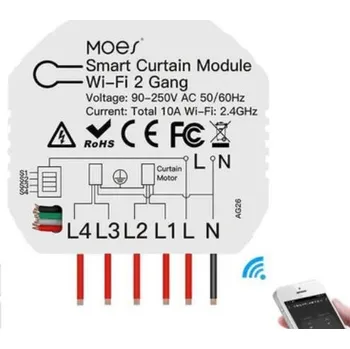 Elektroinstalační materiál Moes WM-108B-MS