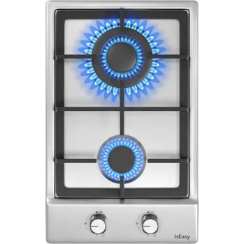 Sporák Dvouzónový plynový sporák IsEasy MGBS-312A (nerezová ocel)