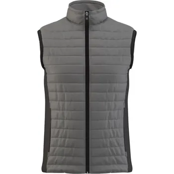 pracovní vesta Pánská zateplená vesta Payper SUBWAY Barva: Kouřová/ Černá, Velikost: 3XL