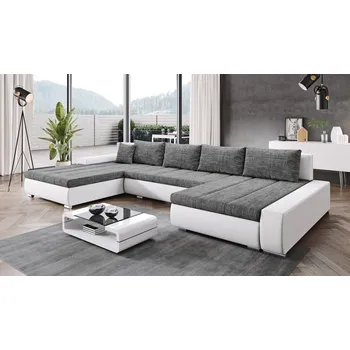 Sedací souprava Rozkládací sedací souprava do U SAPENZIE M120/BE01 s úložným prostorem, levá