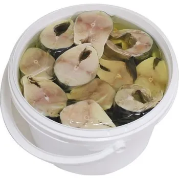 konzervovaná ryba Makrela v oleji maloslaná