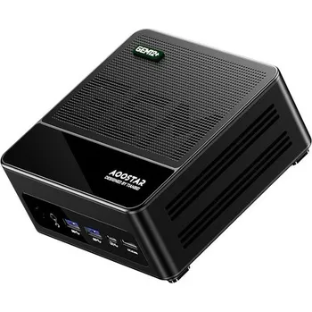 Stolní počítač AOOSTAR GEM12+ Mini PC AMD Ryzen 7 Pro, 32GB RAM 1TB SSD, 4K displej, WiFi 6, 2*2,5G LAN - EU Plug