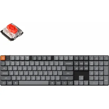 Klávesnice Bezdrátová nízkoprofilová klávesnice Keychron K5 Max RGB Red Switch (černá) [K5M-H1].