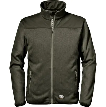 Pánská casual bunda SIR Director olivová pánská pletená outdoor bunda L