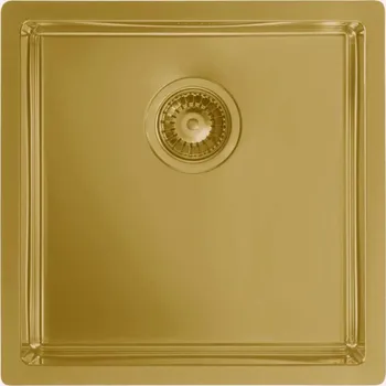 Nerezový dřez ALVEUS 1103381 - Kuchyňský dřez QUADRIX 45x45 cm monarch bronz