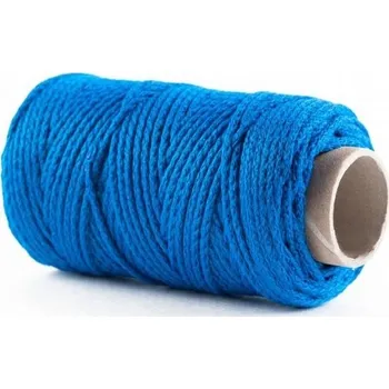 Ozdobná šňůra modrá 50 m