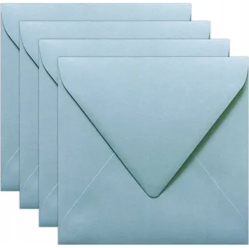 Obálka Ozdobné obálky K4 Sirio Color Celeste 115g - 4 ks