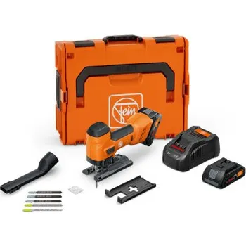 Fein akumulátorová přímočará pila , vč. 2x aku, vč. nabíječky, kufřík, 18 V, 71360562000