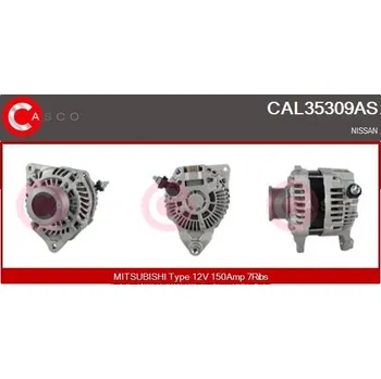 Alternátor generátor CASCO CAL35309AS