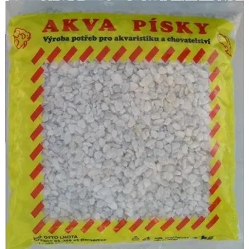 Lhota Akvarijní štěrk č.2 Lhota 3kg bílý