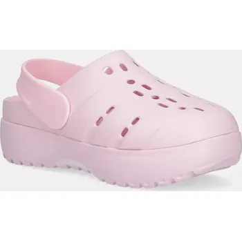 Dámské pantofle Pantofle adidas Adilette Clog Platform dámské, růžová barva, JR2626 30X, EUR 42