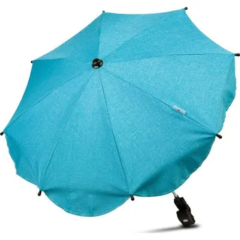 Slunečník ke kočárku AKCESORIA CARETERO Deštník ke kočárku Caretero tyrkysová