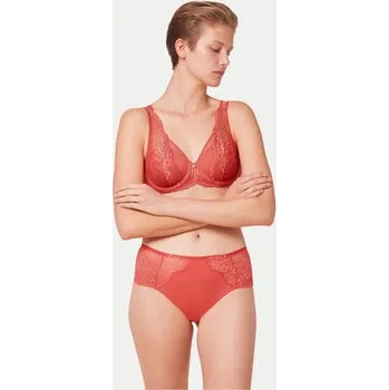 Dámské oblečení Triumph Klasické kalhotky s vysokým pasem Wild Peony Florale 10209626 Růžová 40