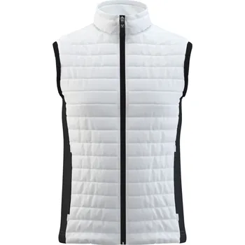 pracovní vesta Pánská zateplená vesta Payper SUBWAY Barva: Bílá/ Černá, Velikost: 3XL