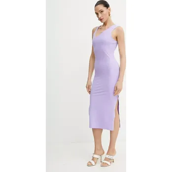 Dámské šaty Šaty Patrizia Pepe fialová barva, midi, 2A2912 J129 2A2912.J129 04X, vel. 36