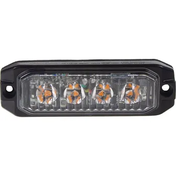 Autoelektronika PROFI SLIM výstražné LED světlo vnější, oranžové, 12-24V, ECE R65 ch-04