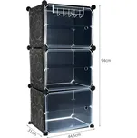 ISO TRADE 11743 Modulární botník 6 polic