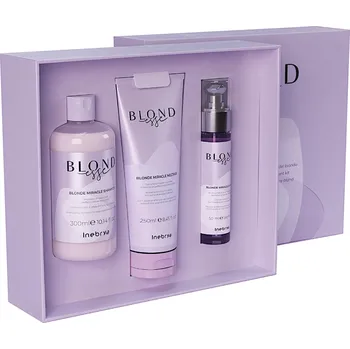 Kosmetická sada Dárková sada pro rozjasnění blond vlasů Inebrya Blondesse Blonde Miracle (771026212) + dárek zdarma