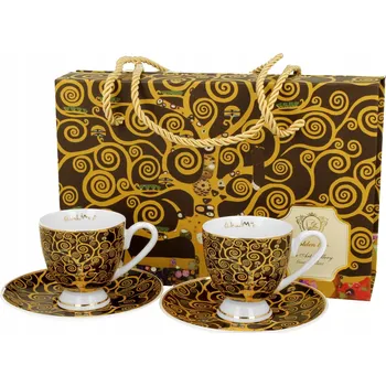 Duo Šálek STROM ŽIVOTA porcelán 90 ml 2 ks