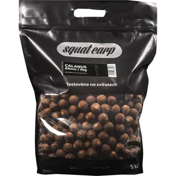 Nástraha SQUAT CARP - Hotové boilies Calanus 5 kg 24 mm