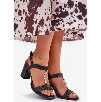 Dámské sandále Sandály na podpatku model 209920 Step in style 37