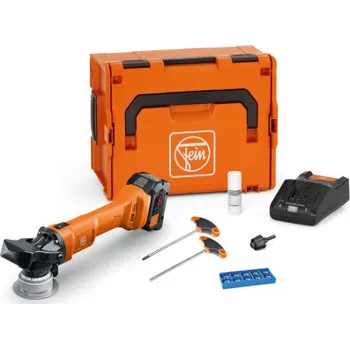 FEIN AKFH 18-5 AS, základní sada na úkosy s jedním akumulátorem 8 Ah ProCore Akumulátorová hranová fréza do 5 mm s uživatelskou 71380562000 Sleva 15%, při objednávce nad 3500,-Kč doprava zdarma