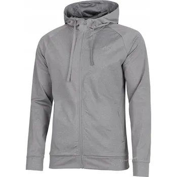 Pánská mikina 4F PÁNSKÁ SPORTOVNÍ MIKINA S KAPUCÍ ROZEPÍNACÍ TERMOAKTIVNÍ / vel XXXL 3XL