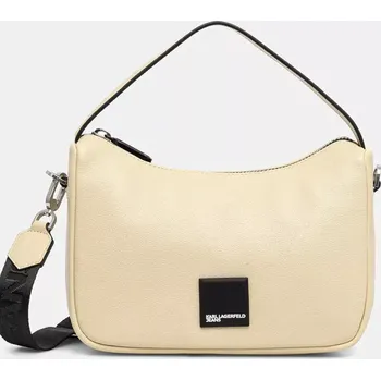 Kabelka Kabelka Karl Lagerfeld Jeans béžová barva, A2W30257 12X, vel. ONE SIZE