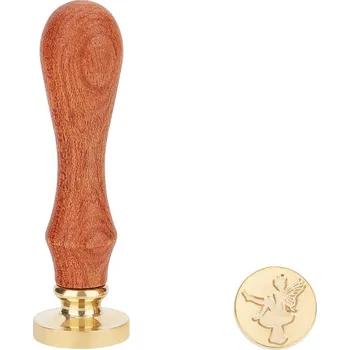 Razítko Pečetní razítko, VÍLA SEDÍCÍ NA HOUBĚ, 7,8x2,2 cm, 1ks