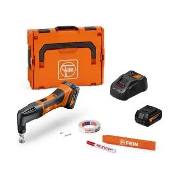FEIN ABLK 18 1.6 E AS Set 2x 5 Ah Akumulátorové prostřihovací nůžky do 1,6 mm 71321164000 Sleva 15%, při objednávce nad 3500,-Kč doprava zdarma