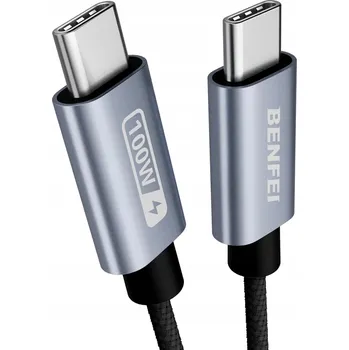Datový kabel BENFEI kabel USB-C na USB-C 100W, fast charging, délka 2 m