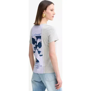 Tričko Guess šedá barva, W5GI09 K5JK1 W5GI09.K5JK1 90X, vel. XL