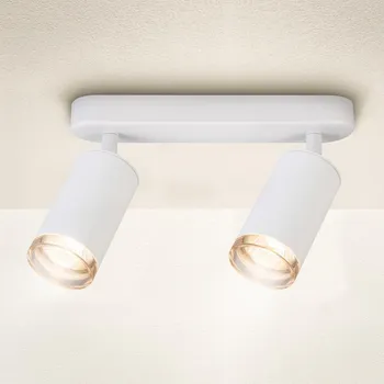 Koupelnové svítidlo Brilagi - Koupelnové bodové svítidlo SELE 2xGU10/30W/230V IP44 bílá