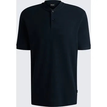 Pánské tričko Pánské polo tričko BOSS Black H-Pratt 120 50536794 modré Velikost: XXL