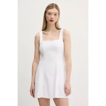 Dámské šaty Lněné šaty Hollister Co. KI359.5264.100 bílá 00X, vel. XS