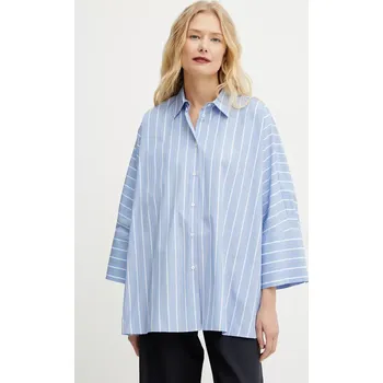 Pánská košile Bavlněná košile Weekend Max Mara 2515111092600 modrá 05X, vel. 34