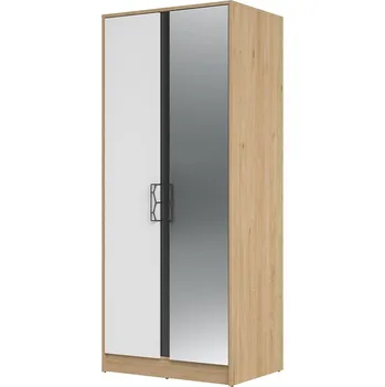 Šatní skříň Šatní skříň Moet 70 84 cm ořech americký Jackson/bílá/grafit